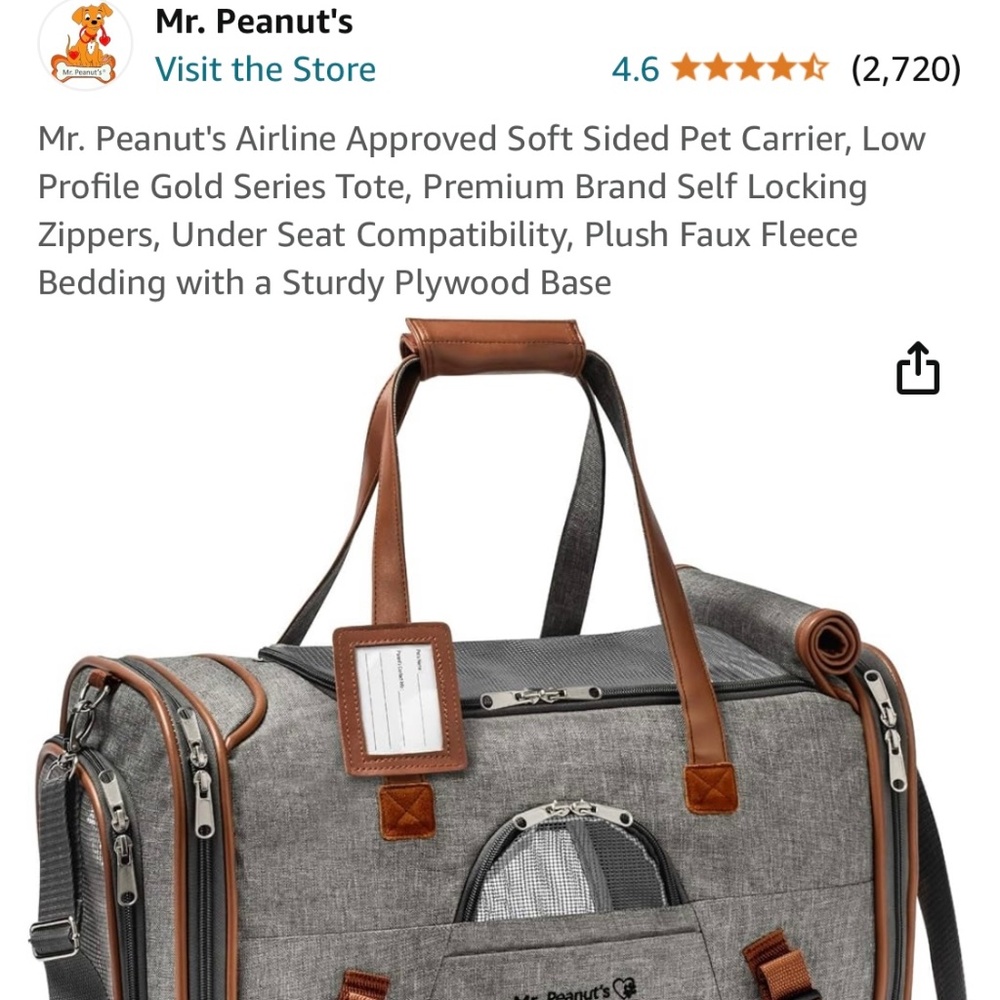 Dog carrier